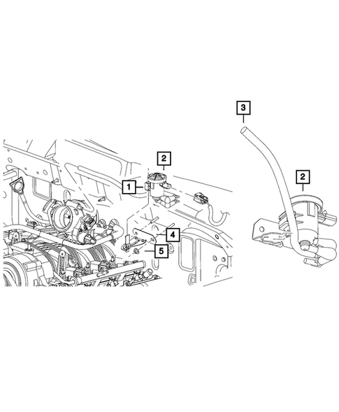 Emission Harness for 2010 Dodge Dakota #0