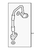 4KE816735D - HVAC: A/C Refrigerant Liquid Hose for Audi: e-tron Quattro, e-tron S, e-tron S Sportback, e-tron Sportback Image