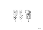 61361729004 - Engine Electrical System: Relay for No Contact, White for BMW Image