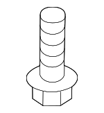 9YA020646 - Body: Lower Panel Bolt for Mazda: 3, 6, CX-5, CX-7 Image image