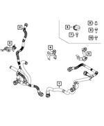 68656162AA - High Voltage Powertrain Systems: Radiator Inlet Hose for Mopar Image