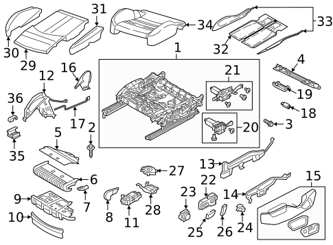 Power Seats for 2022 Audi S7 Sportback #0