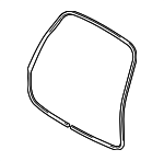 30762251 - Body: Weatherstrip for Volvo: XC90 Image