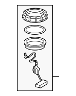 17047T7XA00 - Fuel System: Level Sensor for Honda: HR-V Image