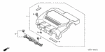 17121RDAA00 - Engine: COVER ASSY., IN. MANIFOLD for Acura Image