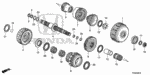 22500R97003 - Transmission - Automatic: CLUTCH ASSY., LOW for Honda Image