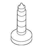 865793K000 - Body: Bumper Cover Screw for Kia Image