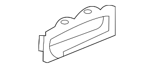 971959832C6N3 - Electrical: Trunk Lid Release Switch for Audi Image