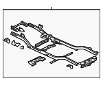 15887727 - Body: Frame Assembly for Saab: 9-7x Image