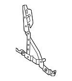 8F0827302B - Body: Hinge for Audi: A5, A5 Quattro, RS5, S5 Image