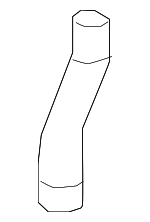 BDGF61163 - : Heater Duct Connector - Driver's Side (LH) for Mazda: 3 Image