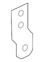 84732D3000 - Body: Reinforced Beam Support Bracket for Hyundai Image