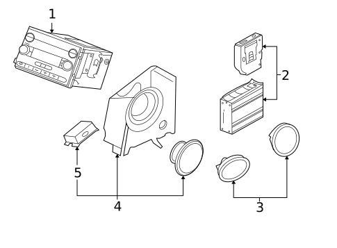 Sound System for 2004 Ford Focus #0