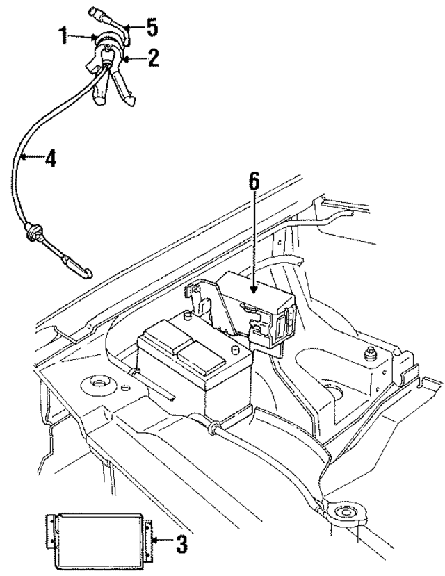 52077997 - Electrical: Cruise Servo Bracket for Mopar Image