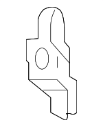 F65Z15410A48A - Body: Rear Corner Pillar Plate for Ford: F-150, F-150 Heritage, F-250 | Lincoln: Blackwood Image