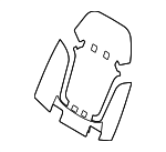 52107488236 - Body: Seat Back Heater for BMW: X7 Image