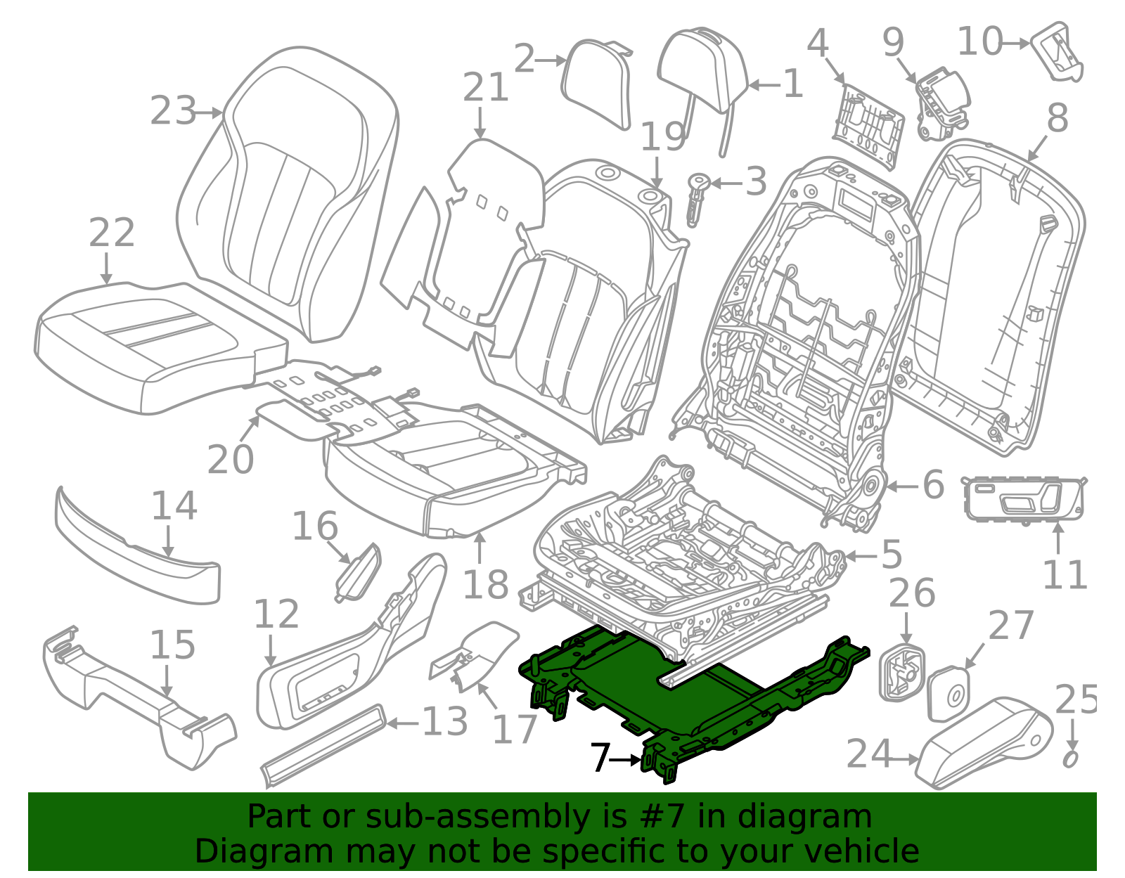 Otto出品 OEM BMW X5 X7 DRIVE AUTOMATIC SOFT-CLOSE FUNCTION FRONT RIGHT.Part