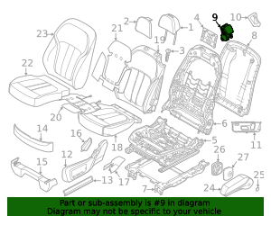 52-20-7-488-173 - High-Quality Latch for 2019-2026 BMW X7 | AutoNation ...