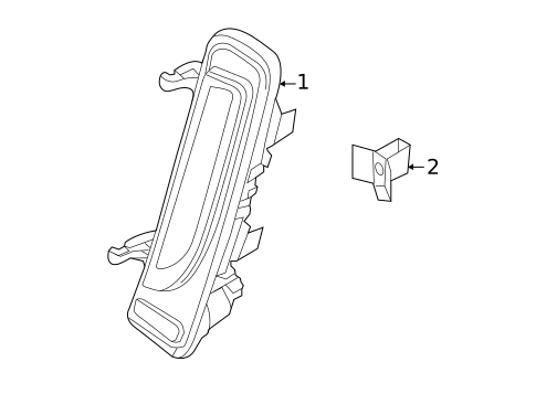 Park Lamps for 2012 Ford Edge #0