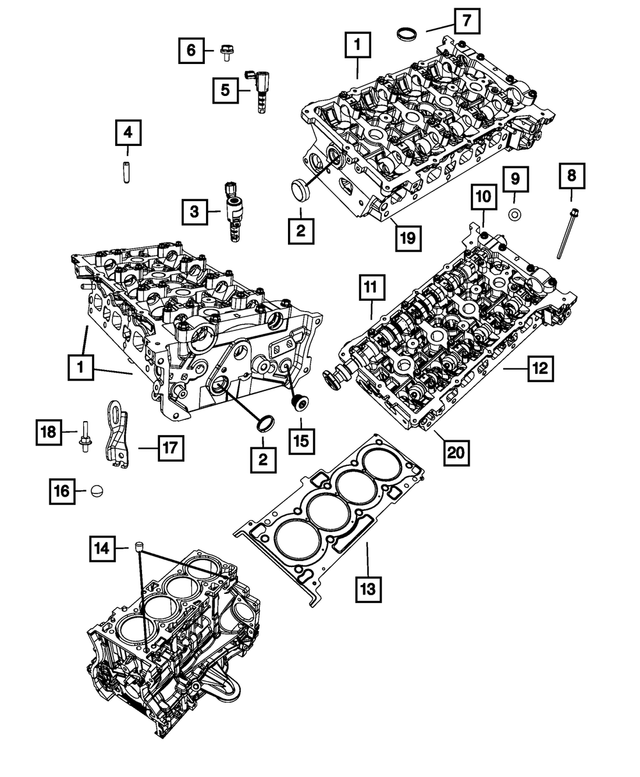 4884752AC - 2.4L Gas; Engine: Engine Lift Bracket for Mopar Image