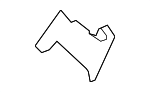 16491944208K67 - Body: Seat Track Cover for Mercedes-Benz Image