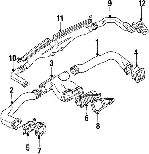 Ducts for 1999 Suzuki Swift #0
