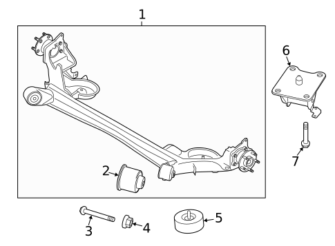 Axle Components for 2019 Ford Transit Connect #0