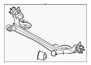 KV6Z5035B - : Axle Assembly for Ford: Transit Connect Image