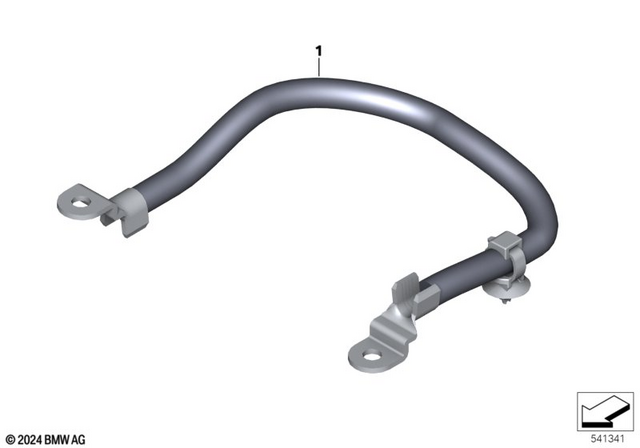 61215B3FB78 - General Electrical System: Connecting Cable, Relay -  for BMW-Motorrad Image