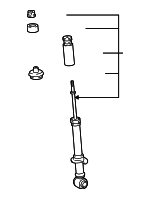 4853080440 - : Suspension Strut for Toyota Image