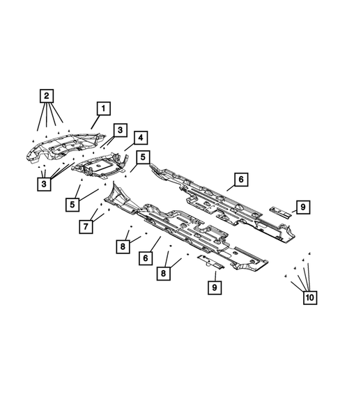 Floor Pans for 2015 Chrysler 300 #2