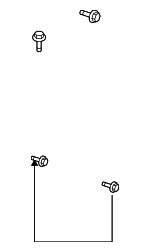 934050601608 - Body: Fender Bolt for Acura Image