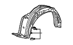 74101STKA00 - : Fender Liner for Acura: RDX Image