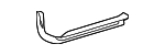 22068055357F24 - Body: Sill Plate for Mercedes-Benz Image