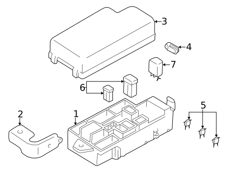 Electrical Components for 1998 Subaru Forester #0
