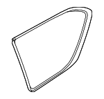 833005ZA0A - : Quarter Glass for Nissan: Armada Image