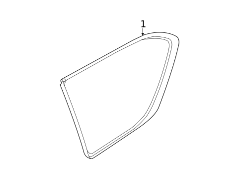 Glass & Hardware for 2021 Nissan Armada #0