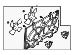 21481CA00B - : Fan Assembly for Nissan: Murano Image