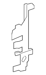 74116T6ZA00 - Body: Air Guide for Honda: Ridgeline Image