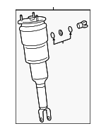 4802050361 - : Strut Assembly for Lexus: LS460, LS600h Image