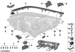 63115A788C1 - Lighting: Bracket Headlight Left for BMW Image