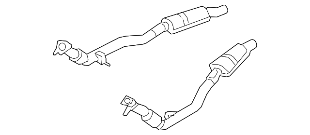 Catalytic Converter - Porsche (PAB-253-350-10)