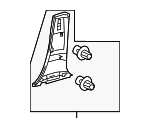 6241375020E0 - Body: Lower Center Pillar Trim for Lexus: HS250h Image