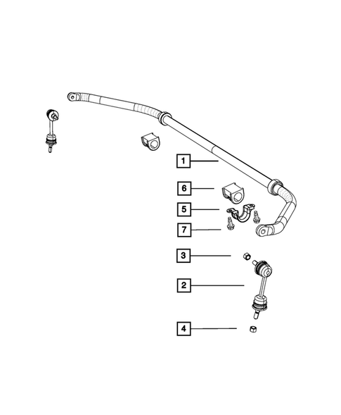 Rear Stabilizer Bar for 2010 Dodge Viper #0