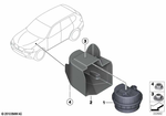 65759211292 - : Bracket Alternative Power Siren for BMW Image