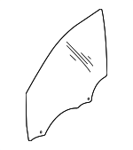 LR184751 - Body: Door Glass for Land Rover: Discovery Sport Image