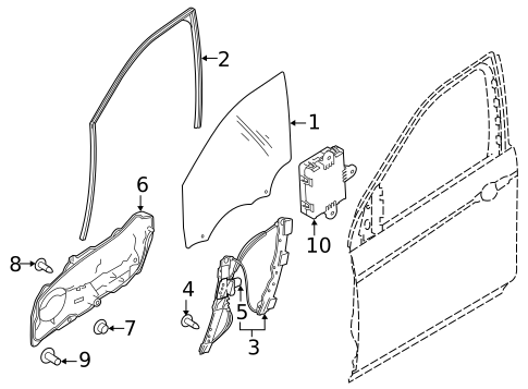 Front Door for 2021 Land Rover Discovery Sport #0