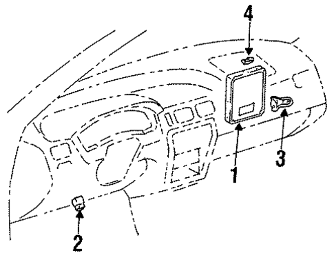 Ignition System for 1997 Toyota Tercel #0