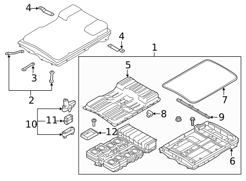 Electrical Components for 2012 Nissan LEAF #6