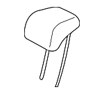 LR020960 - : Headrest, Center for Land-Rover Image